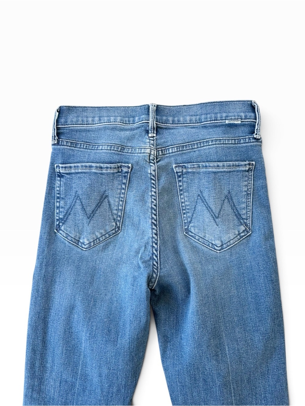 Mother • The Mid Rise Dazzler Ankle Fray - Picture 5 of 8